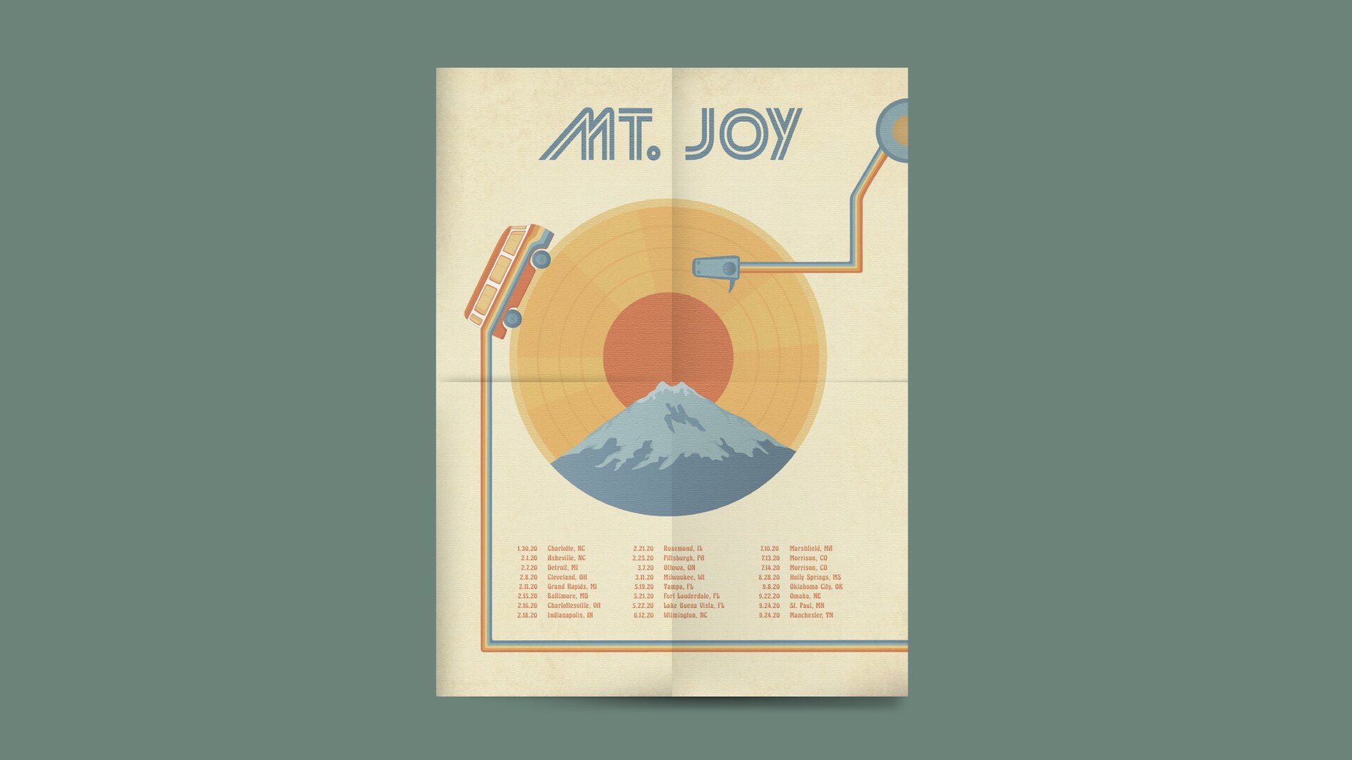 Mt. Joy — Poster